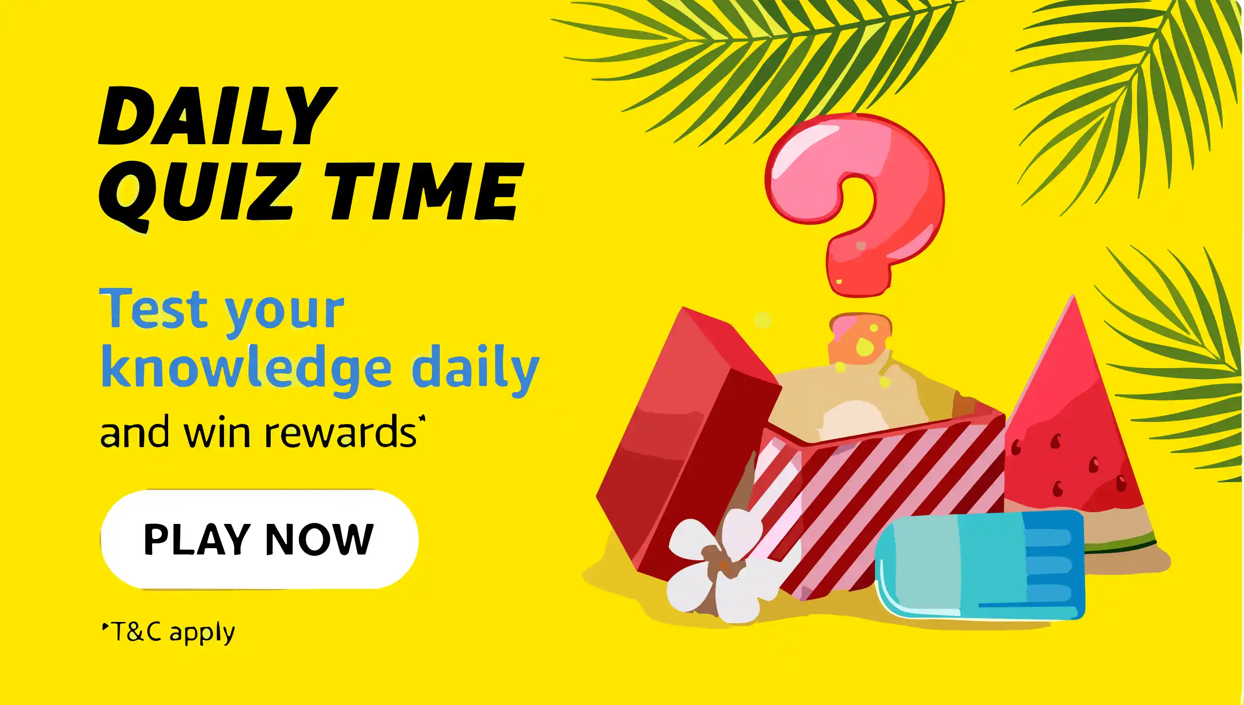 Amazon daily quiz time